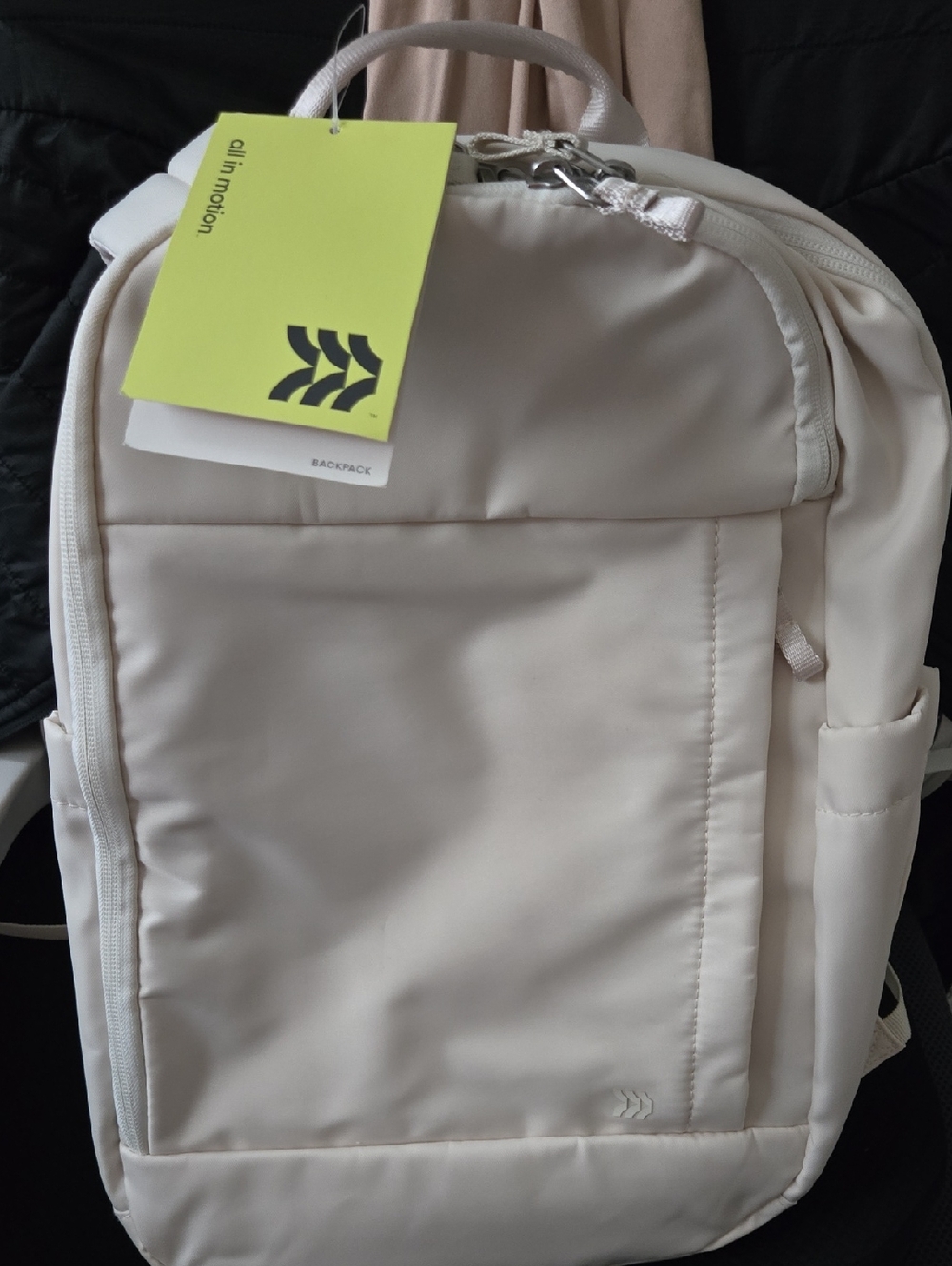 Allmotion Cream Backpack - Minimal Everyday Bag, New